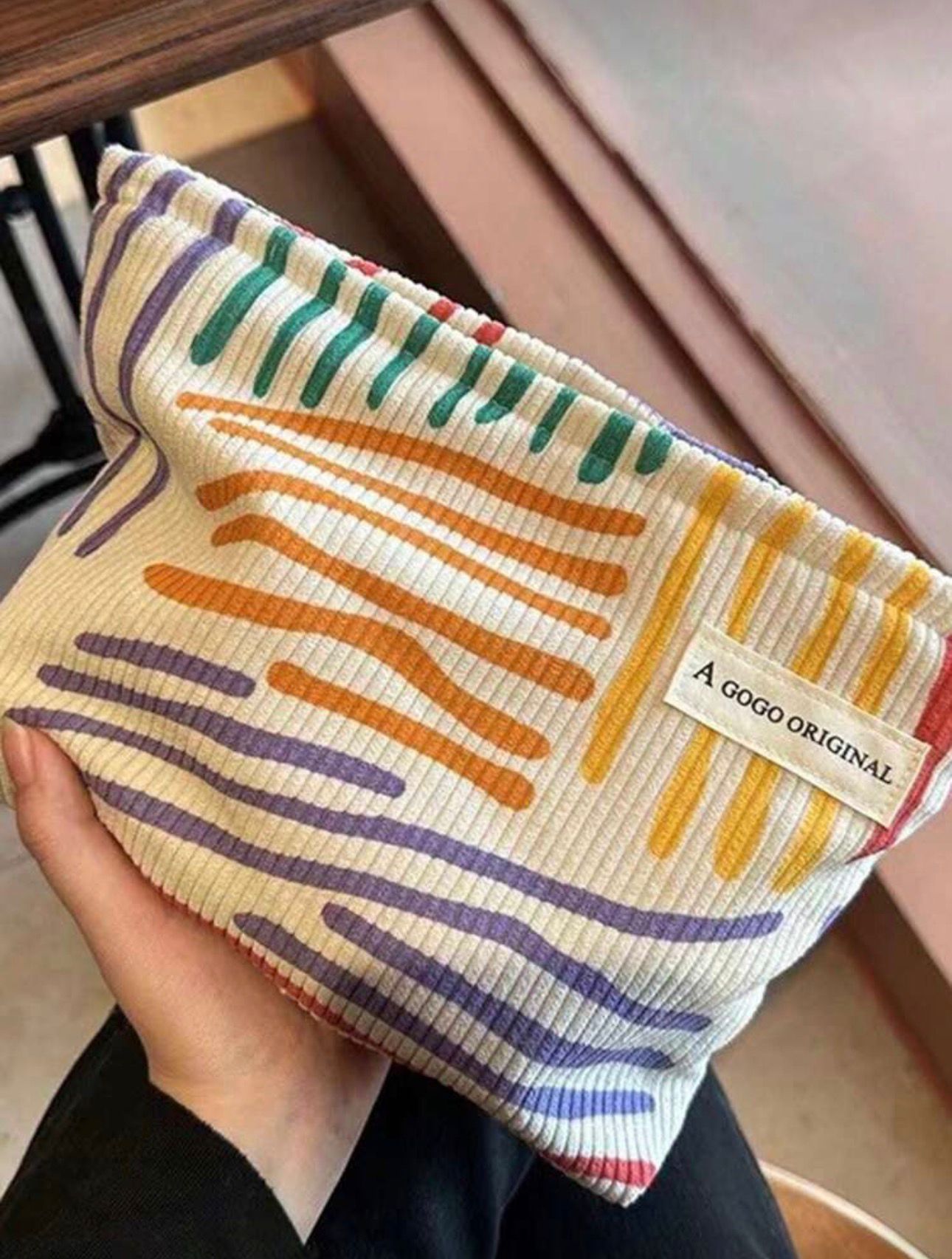 Cosmetiquera de Algodon